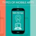 types of mobile app
